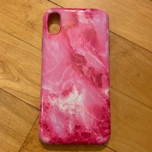 Pink Marble iPhone Case